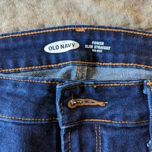 Old Navy Jeans 8short, mid rise, slim straight